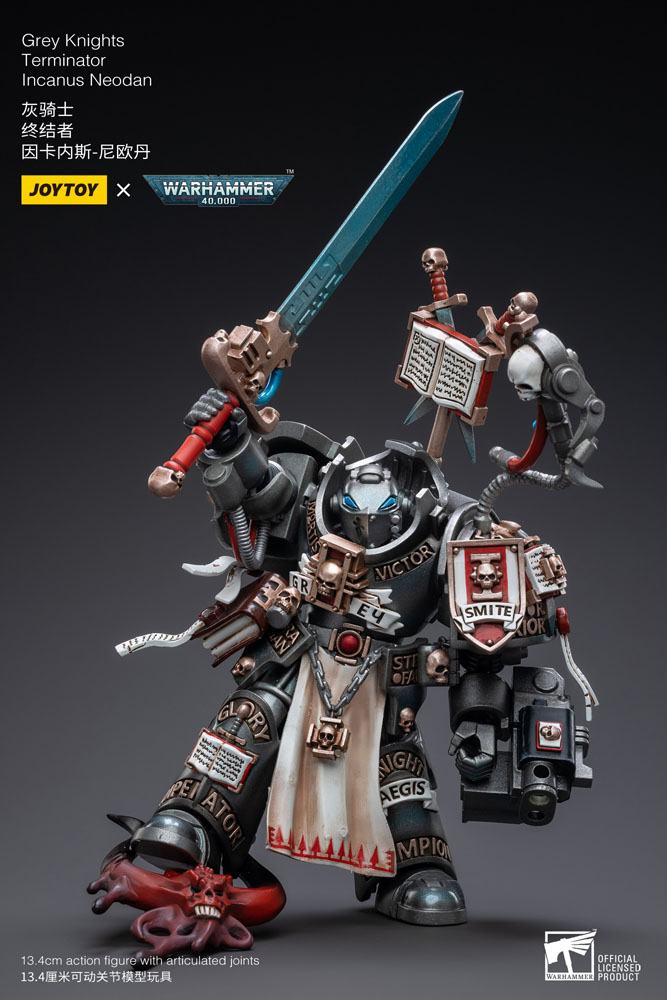 Warhammer 40k Actionfigur 1/18 Grey Knights Terminator Incanus Neodan 13 cm Image 8