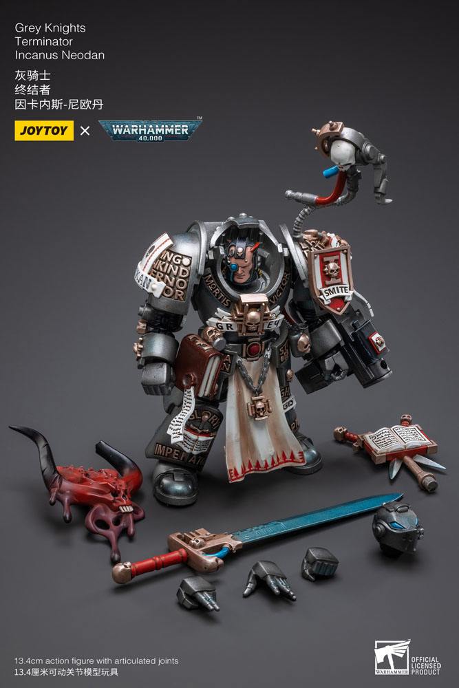 Warhammer 40k Actionfigur 1/18 Grey Knights Terminator Incanus Neodan 13 cm Image 9