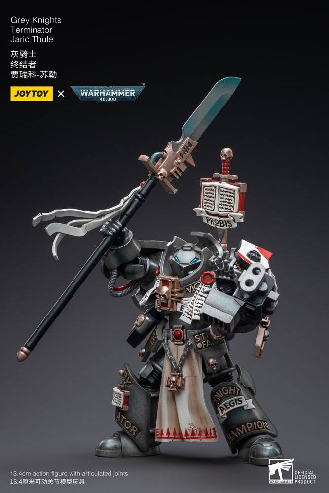 Warhammer 40k Actionfigur 1/18 Grey Knights Terminator Jaric Thule 13 cm Image 6