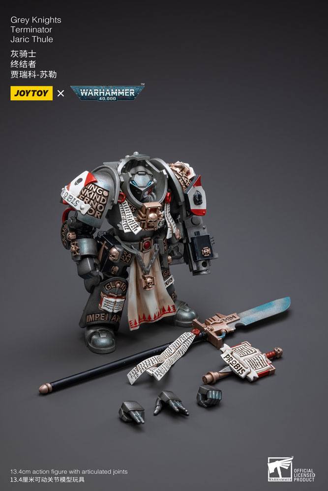 Warhammer 40k Actionfigur 1/18 Grey Knights Terminator Jaric Thule 13 cm Image 10