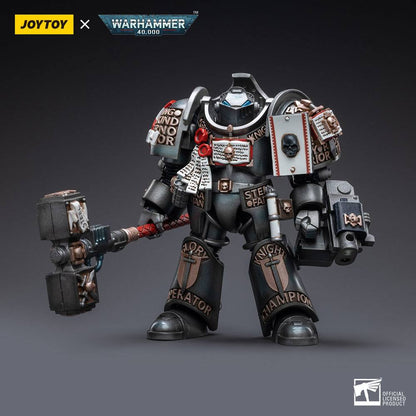 Warhammer 40k Actionfigur 1/18 Grey Knights Terminator Caddon Vibova 13 cm Image 10