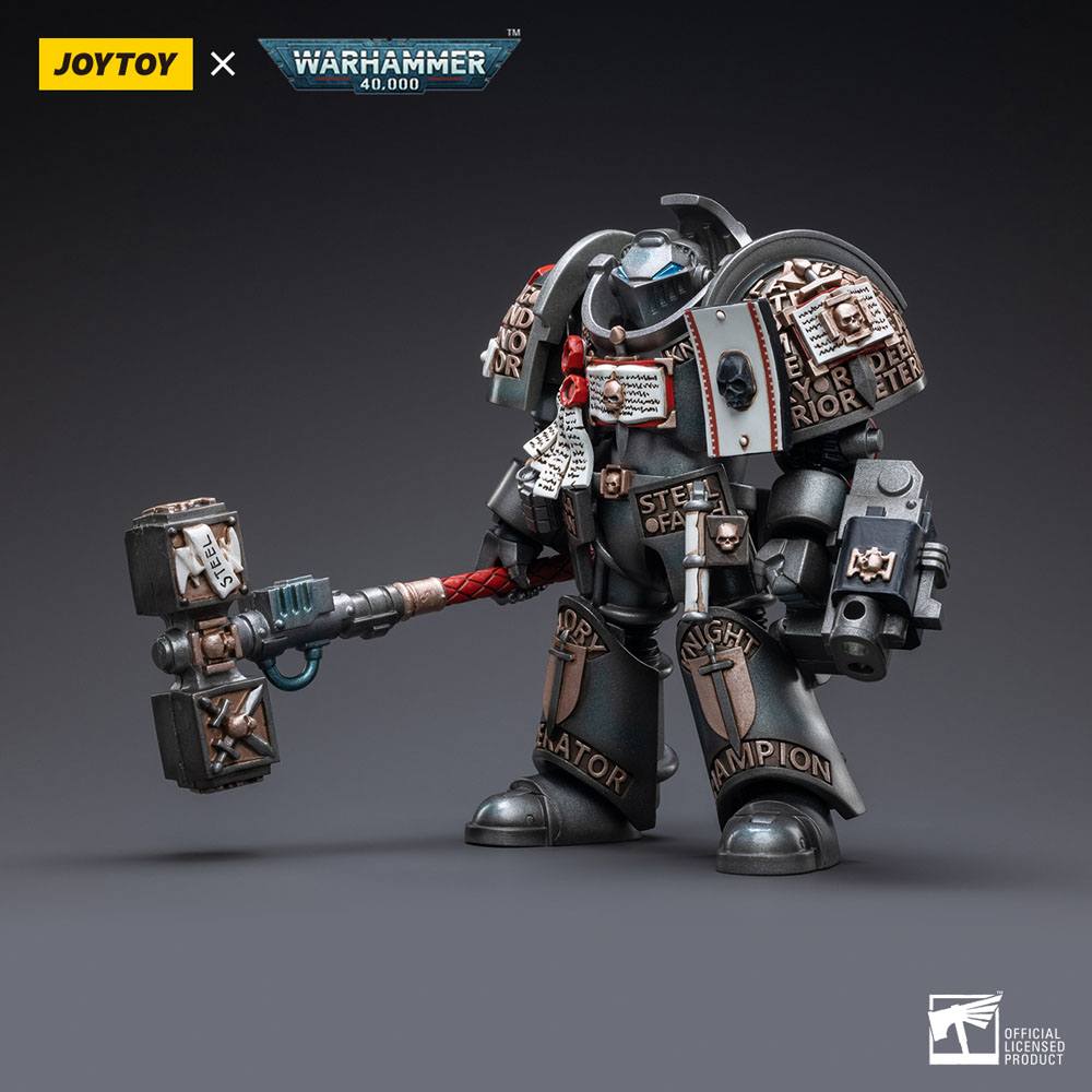 Warhammer 40k Actionfigur 1/18 Grey Knights Terminator Caddon Vibova 13 cm Image 14