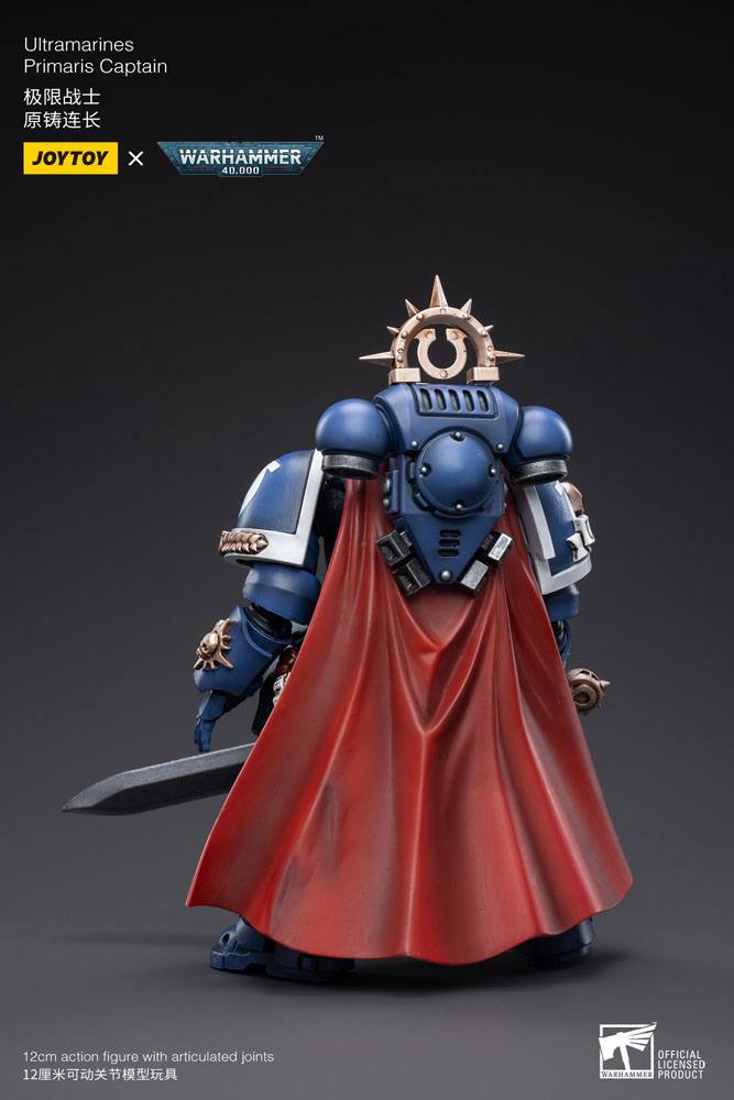 Warhammer 40k Actionfigur 1/18 Ultramarines Primaris Captain 12 cm Image 3