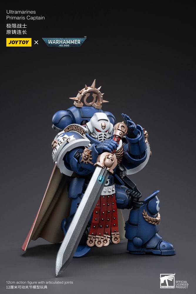 Warhammer 40k Actionfigur 1/18 Ultramarines Primaris Captain 12 cm Image 4