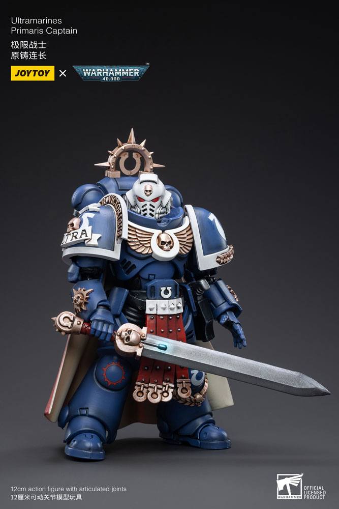 Warhammer 40k Actionfigur 1/18 Ultramarines Primaris Captain 12 cm Image 5