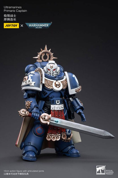 Warhammer 40k Actionfigur 1/18 Ultramarines Primaris Captain 12 cm Image 5