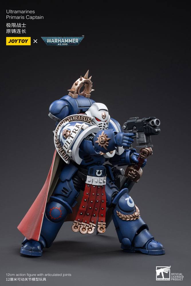 Warhammer 40k Actionfigur 1/18 Ultramarines Primaris Captain 12 cm Image 6