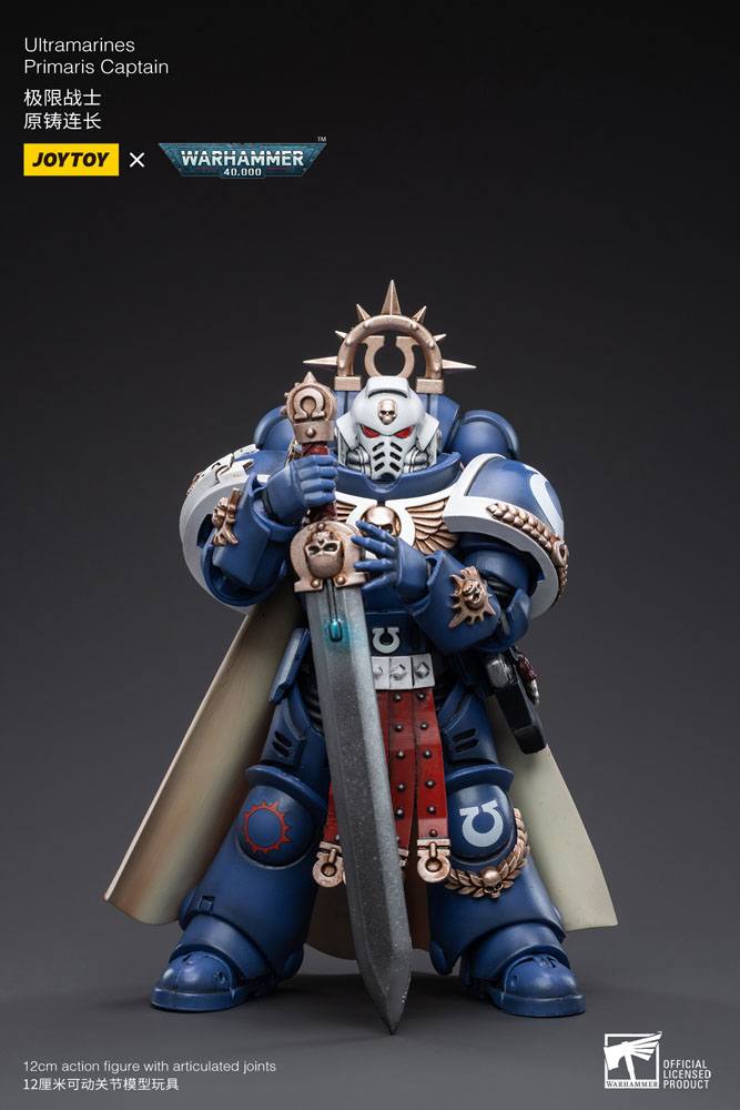 Warhammer 40k Actionfigur 1/18 Ultramarines Primaris Captain 12 cm Image 7