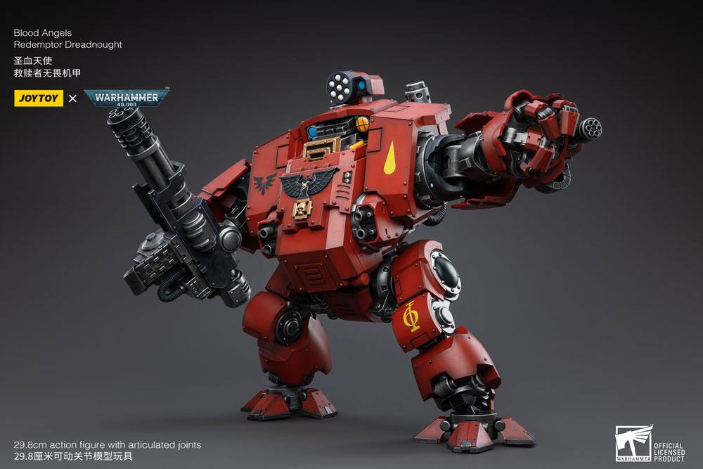 Warhammer 40k Actionfigur 1/18 Blood Angels Redemptor Dreadnought 30 cm Image 11