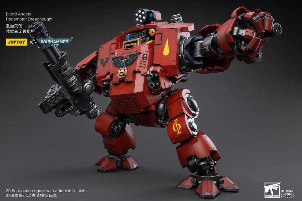 Warhammer 40k Actionfigur 1/18 Blood Angels Redemptor Dreadnought 30 cm Image 12