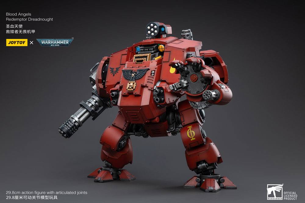 Warhammer 40k Actionfigur 1/18 Blood Angels Redemptor Dreadnought 30 cm Image 13