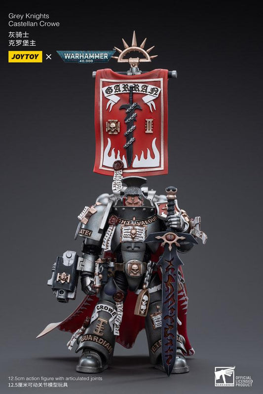 Warhammer 40k Actionfigur 1/18 Grey Knights Castellan Crowe 12 cm Image 2