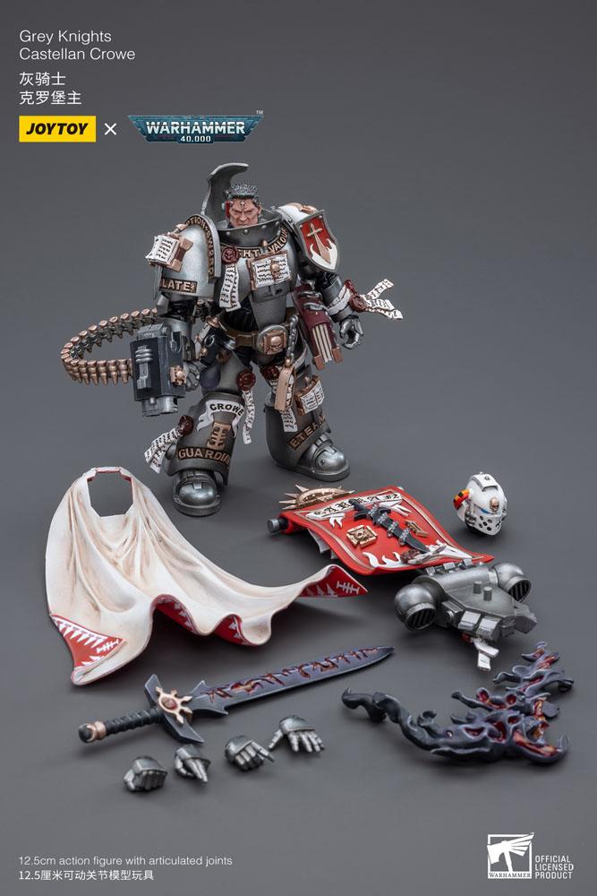Warhammer 40k Actionfigur 1/18 Grey Knights Castellan Crowe 12 cm Image 3