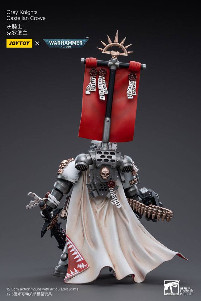 Warhammer 40k Actionfigur 1/18 Grey Knights Castellan Crowe 12 cm Image 4