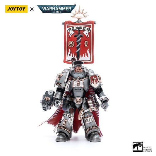 Warhammer 40k Actionfigur 1/18 Grey Knights Castellan Crowe 12 cm Image 1