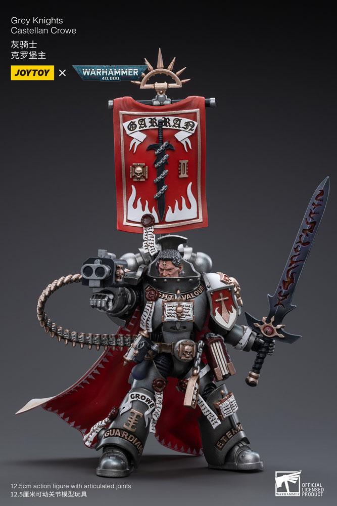 Warhammer 40k Actionfigur 1/18 Grey Knights Castellan Crowe 12 cm Image 6
