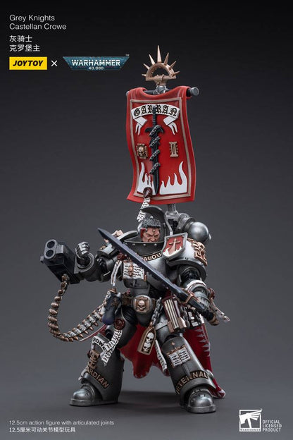 Warhammer 40k Actionfigur 1/18 Grey Knights Castellan Crowe 12 cm Image 7