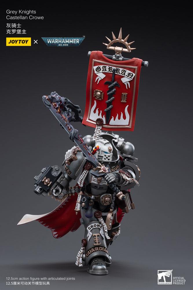 Warhammer 40k Actionfigur 1/18 Grey Knights Castellan Crowe 12 cm Image 8