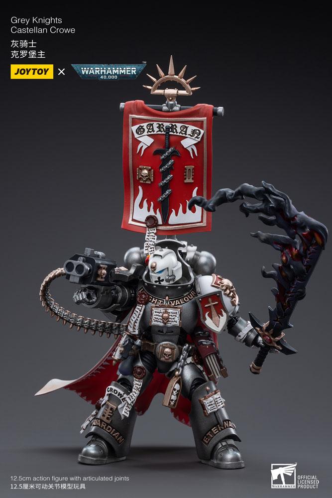 Warhammer 40k Actionfigur 1/18 Grey Knights Castellan Crowe 12 cm Image 9