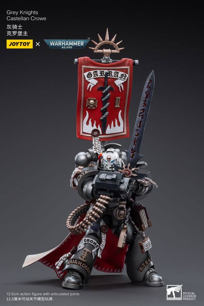 Warhammer 40k Actionfigur 1/18 Grey Knights Castellan Crowe 12 cm Image 10