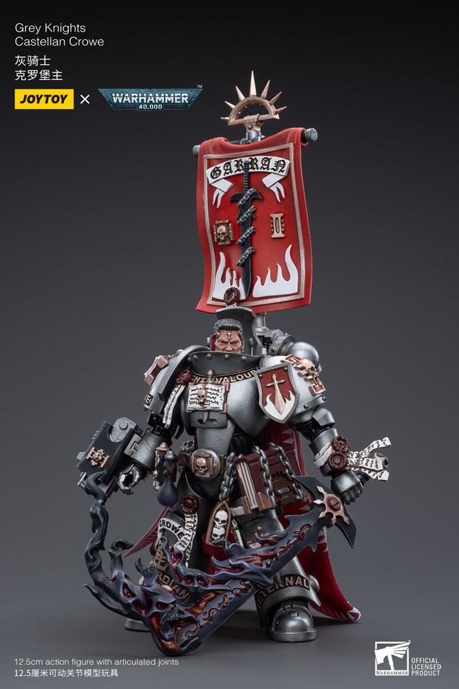 Warhammer 40k Actionfigur 1/18 Grey Knights Castellan Crowe 12 cm Image 11