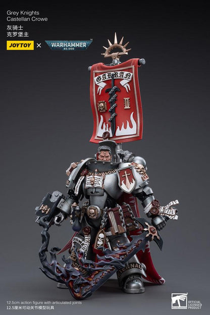 Warhammer 40k Actionfigur 1/18 Grey Knights Castellan Crowe 12 cm Image 11