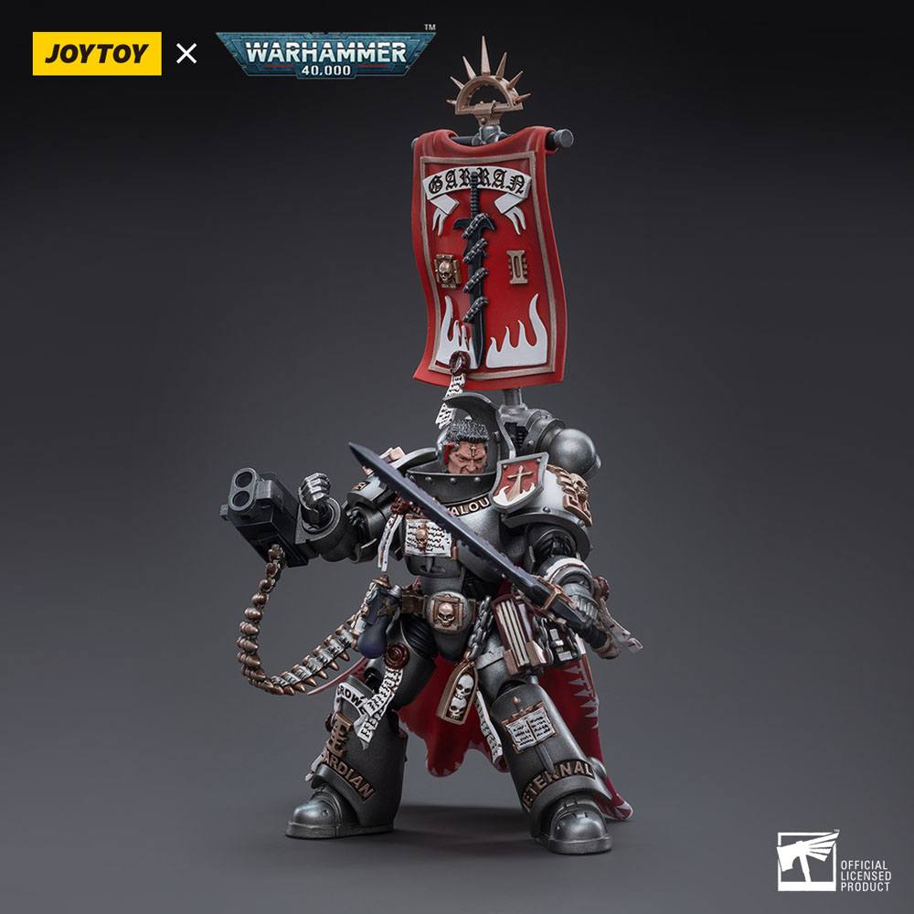 Warhammer 40k Actionfigur 1/18 Grey Knights Castellan Crowe 12 cm Image 17