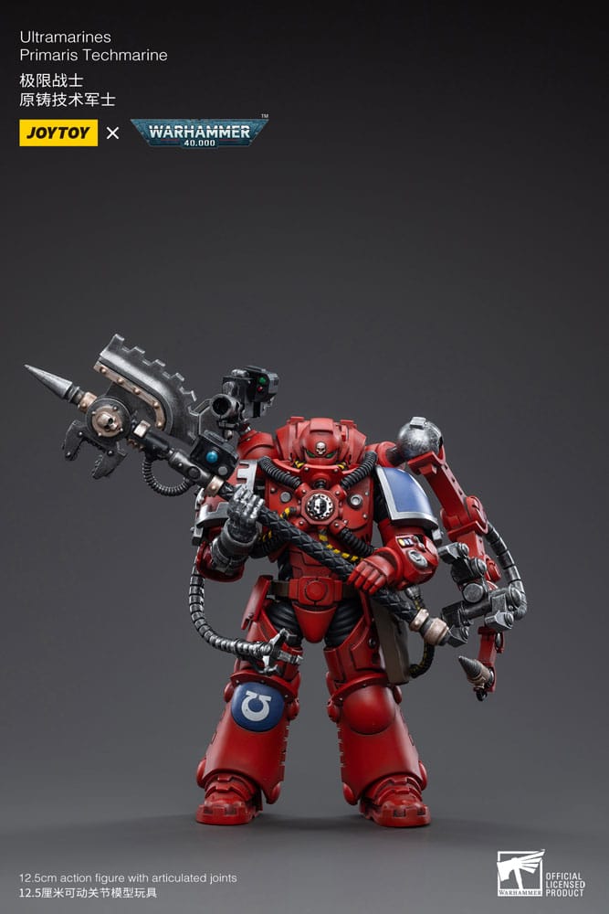Warhammer 40k Actionfigur 1/18 Ultramarines Primaris Techmarine 12 cm Image 1