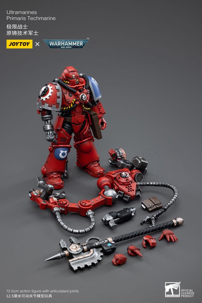 Warhammer 40k Actionfigur 1/18 Ultramarines Primaris Techmarine 12 cm Image 2