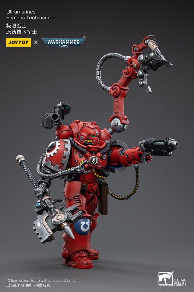 Warhammer 40k Actionfigur 1/18 Ultramarines Primaris Techmarine 12 cm Image 6