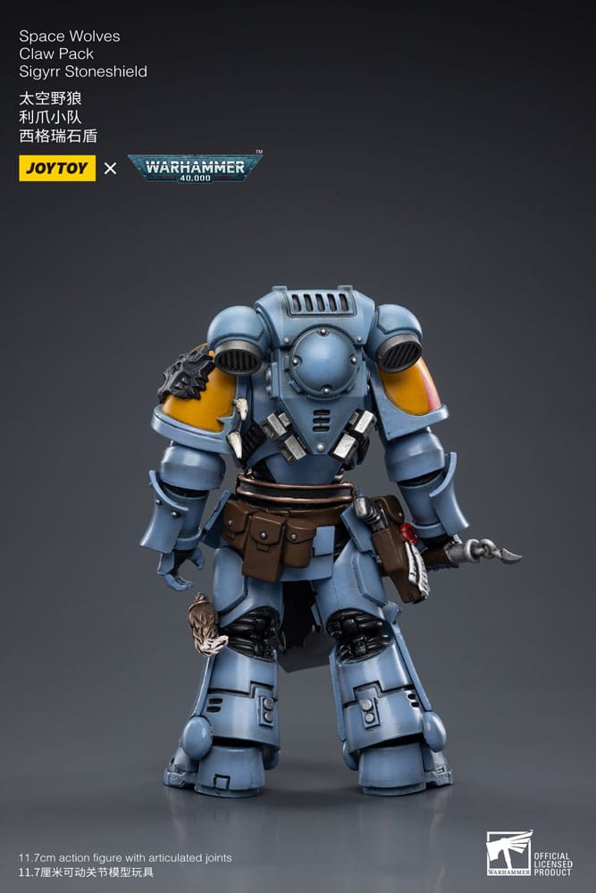 Warhammer 40k Actionfigur 1/18 Space Wolves Claw Pack Sigyrr Stoneshield 12 cm Image 14