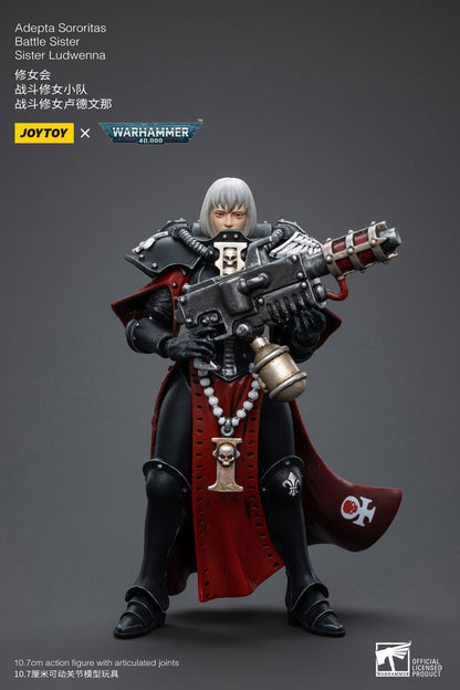 Warhammer 40k Actionfigur 1/18 Adepta Sororitas Battle Sister Sister Ludwenna 10 cm Image 5