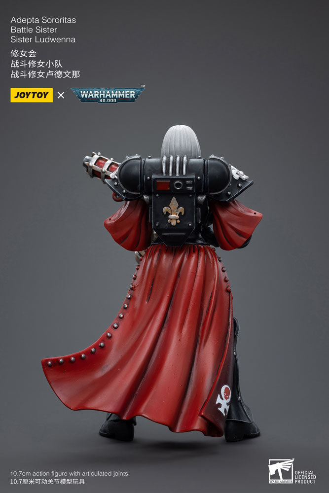 Warhammer 40k Actionfigur 1/18 Adepta Sororitas Battle Sister Sister Ludwenna 10 cm Image 6