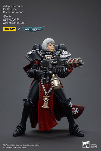 Warhammer 40k Actionfigur 1/18 Adepta Sororitas Battle Sister Sister Ludwenna 10 cm Image 7