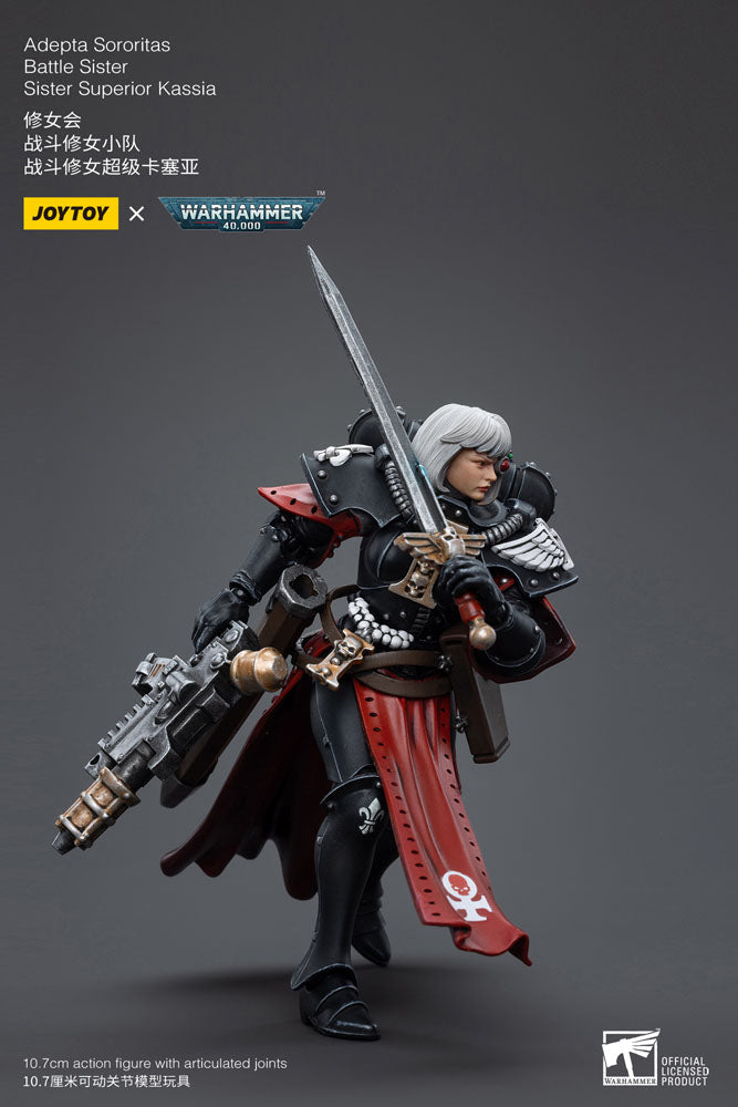 Warhammer 40k Actionfigur 1/18 Adepta Sororitas Battle Sister Sister Kassia 10 cm Image 6