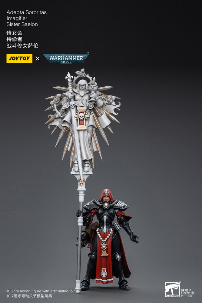 Warhammer 40k Actionfigur 1/18 Adepta Sororitas Battle Sister Sister Saelon 10 cm Image 8