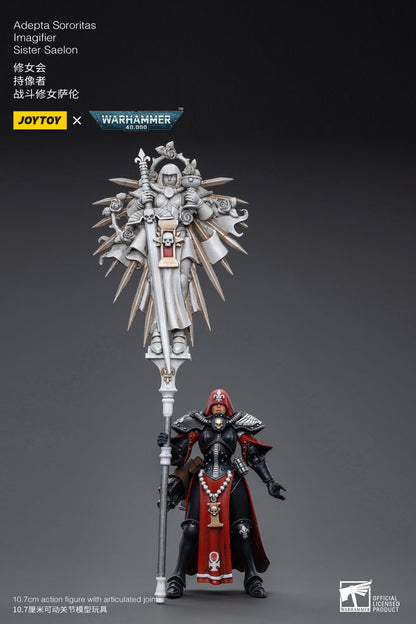 Warhammer 40k Actionfigur 1/18 Adepta Sororitas Battle Sister Sister Saelon 10 cm Image 8