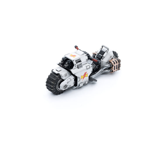 Warhammer 40k Fahrzeug 1/18 White Scars Raider-pattern Combat Bike 22 cm Image 1