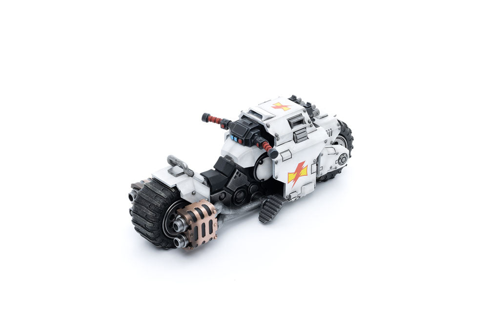 Warhammer 40k Fahrzeug 1/18 White Scars Raider-pattern Combat Bike 22 cm Image 5