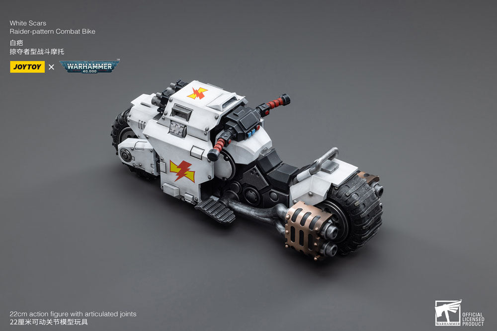 Warhammer 40k Fahrzeug 1/18 White Scars Raider-pattern Combat Bike 22 cm Image 17