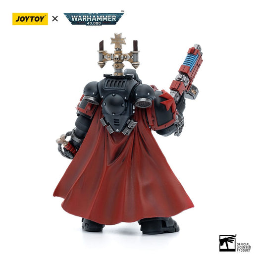Warhammer 40k Actionfigur 1/18 Black Templars Sword Brethren Brother Lombast 12 cm Image 2