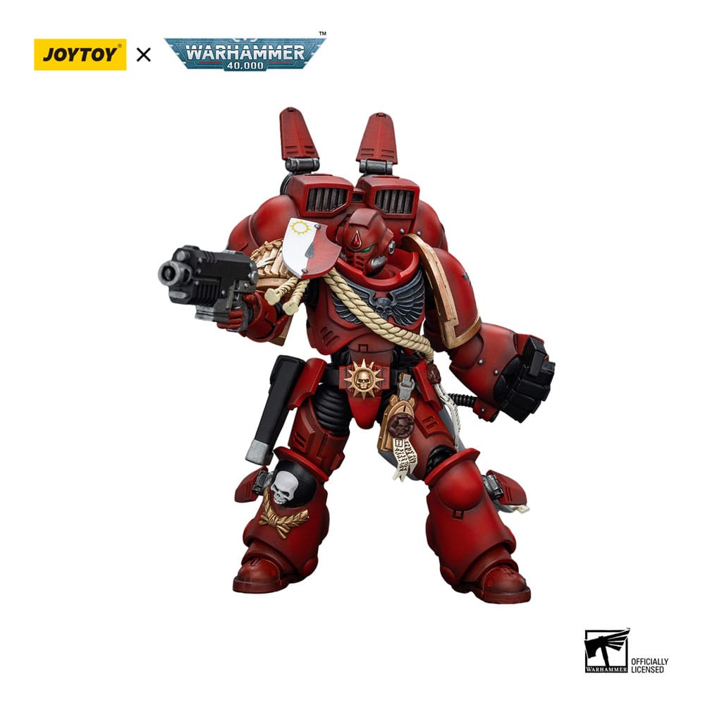 Warhammer The Horus Heresy Actionfigur 1/18 Blood Angels Captain With Jump Pack 12 cm Image 3