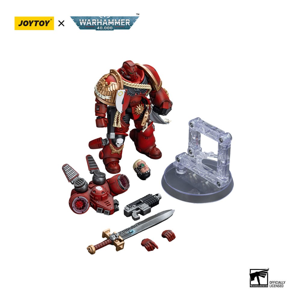Warhammer The Horus Heresy Actionfigur 1/18 Blood Angels Captain With Jump Pack 12 cm Image 5