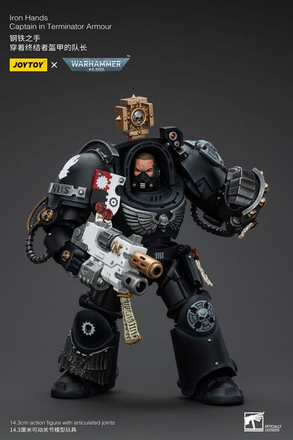 Warhammer 40k Actionfigur 1/18 Iron Hands Captain in Terminator Armour 14 cm Image 8