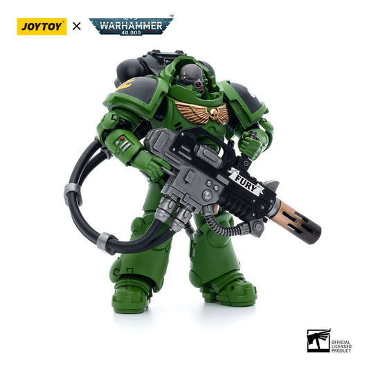 Warhammer 40k Actionfigur 1/18 Salamanders Eradicators Sergeant Bragar 12 cm Image 1