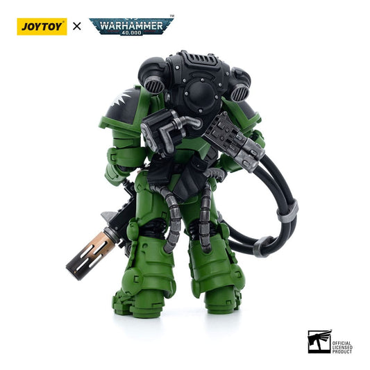 Warhammer 40k Actionfigur 1/18 Salamanders Eradicators Sergeant Bragar 12 cm Image 2