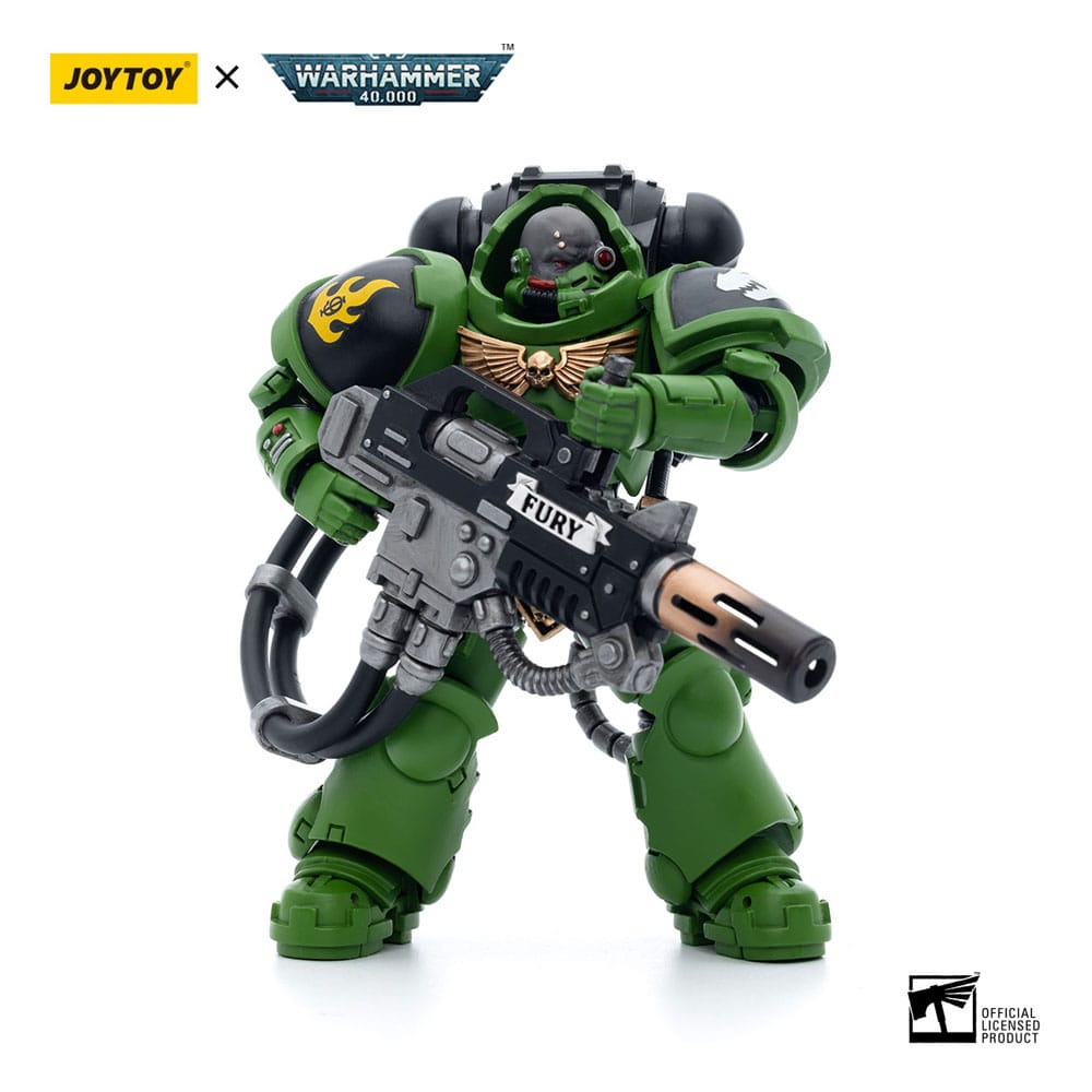 Warhammer 40k Actionfigur 1/18 Salamanders Eradicators Sergeant Bragar 12 cm Image 3