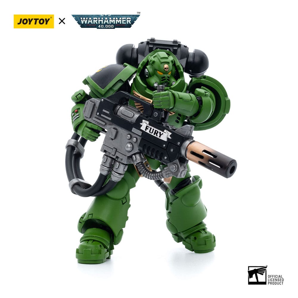 Warhammer 40k Actionfigur 1/18 Salamanders Eradicators Sergeant Bragar 12 cm Image 5
