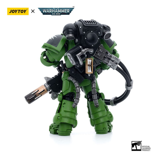 Warhammer 40k Actionfigur 1/18 Salamanders Eradicators Brother T'Kren 12 cm Image 2