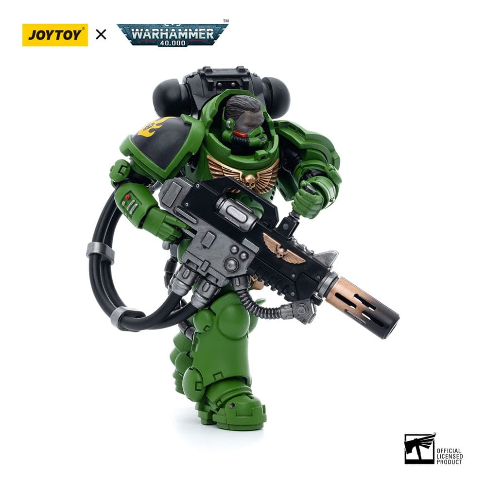 Warhammer 40k Actionfigur 1/18 Salamanders Eradicators Brother T'Kren 12 cm Image 3